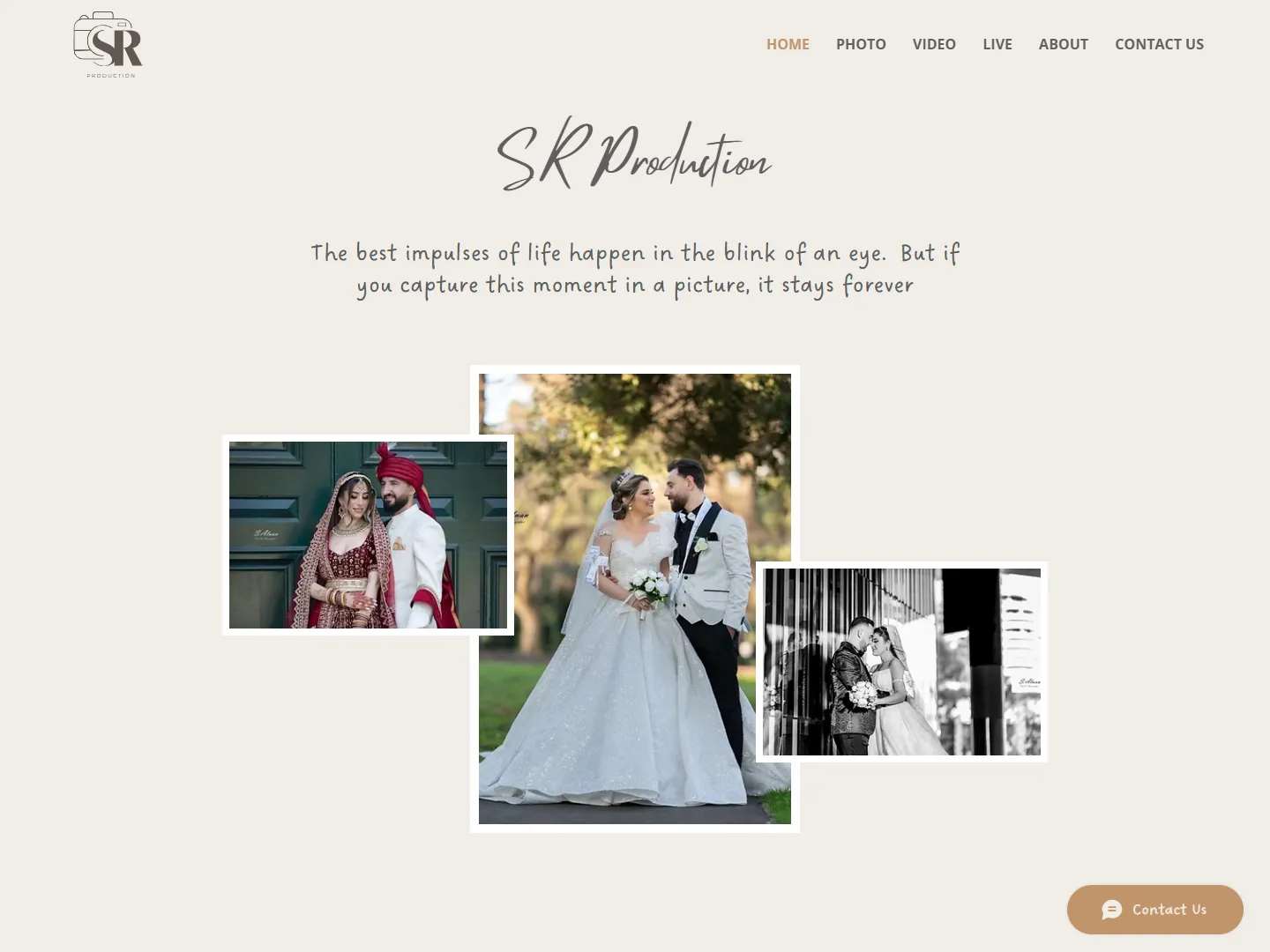 SR Production Photography — Photography Portfolio by Designie